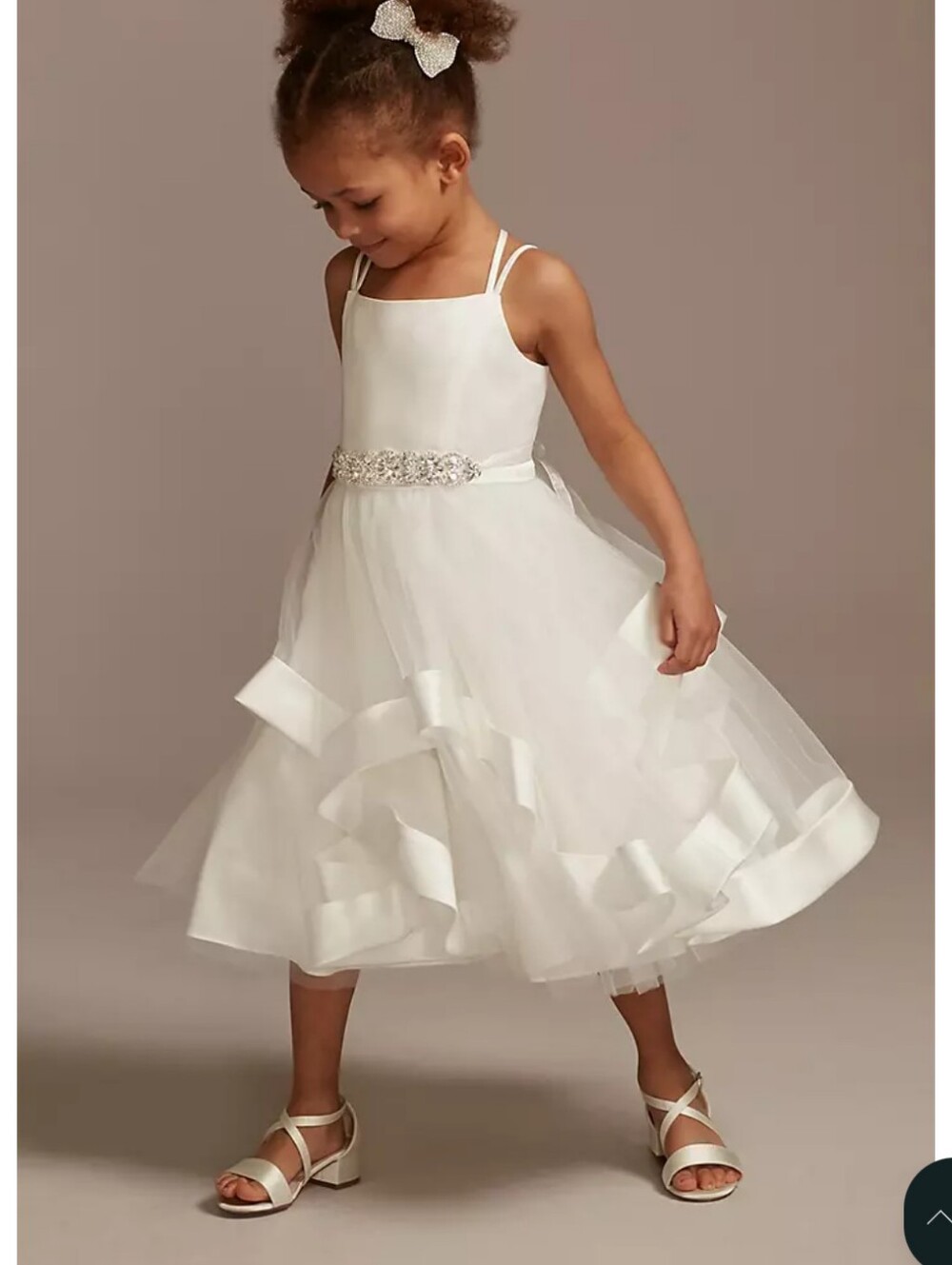David's Bridal Flower Girl Dress